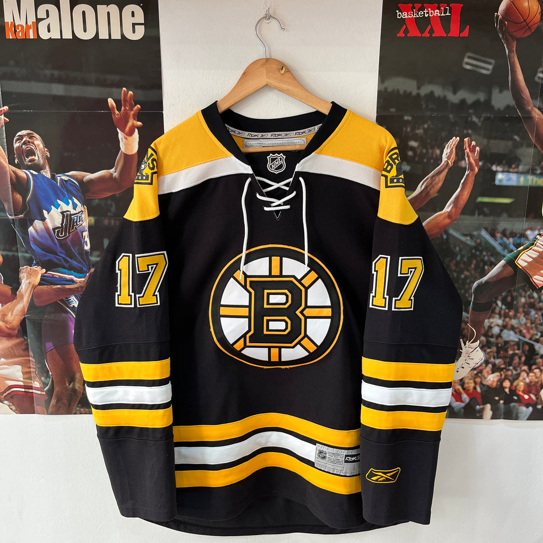 Camiseta Boston Bruins 2007-08 Home Milan Sucic #17 Reebok - M/L