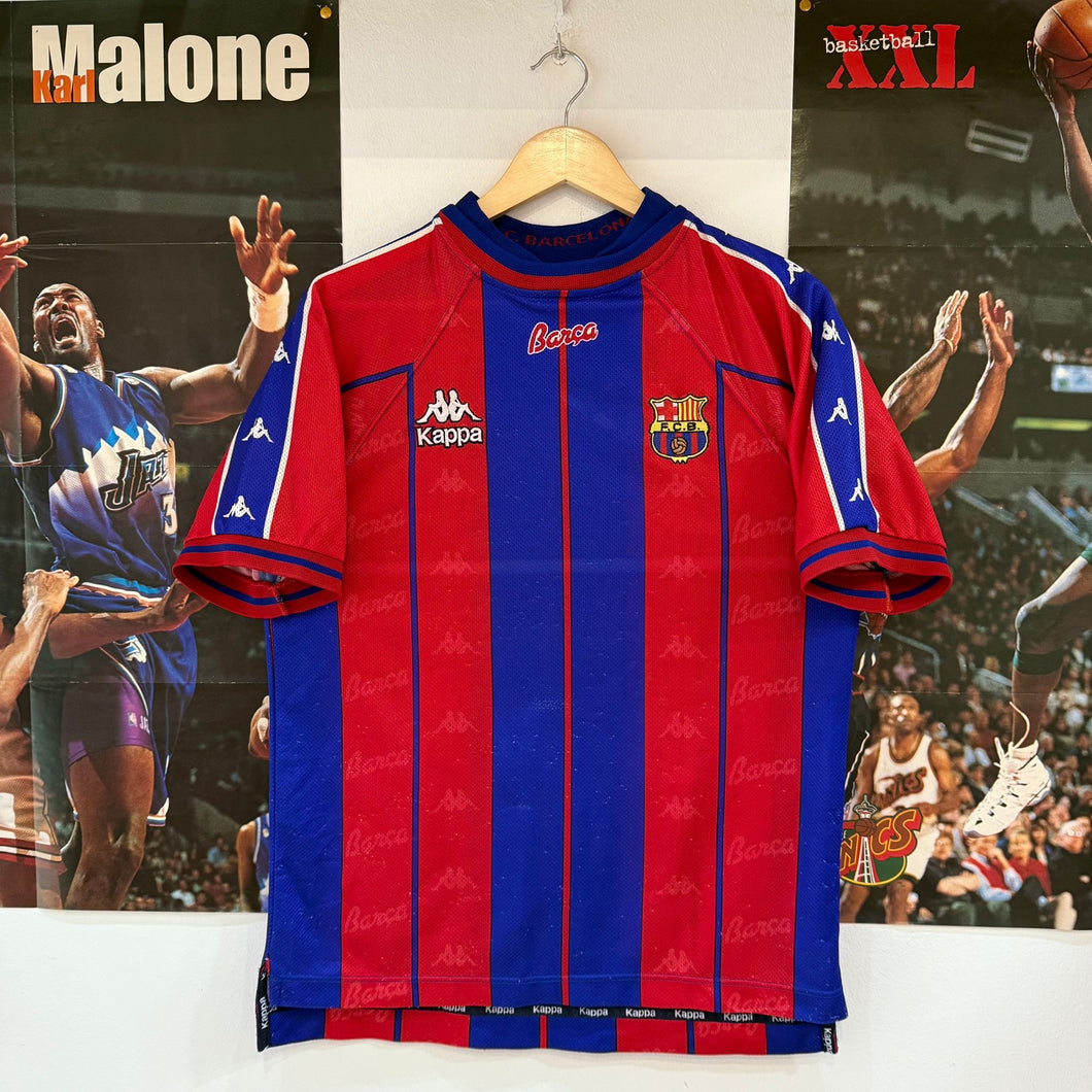 Camiseta FC Barcelona 1997-98 Home Kappa Vintage - XS/S