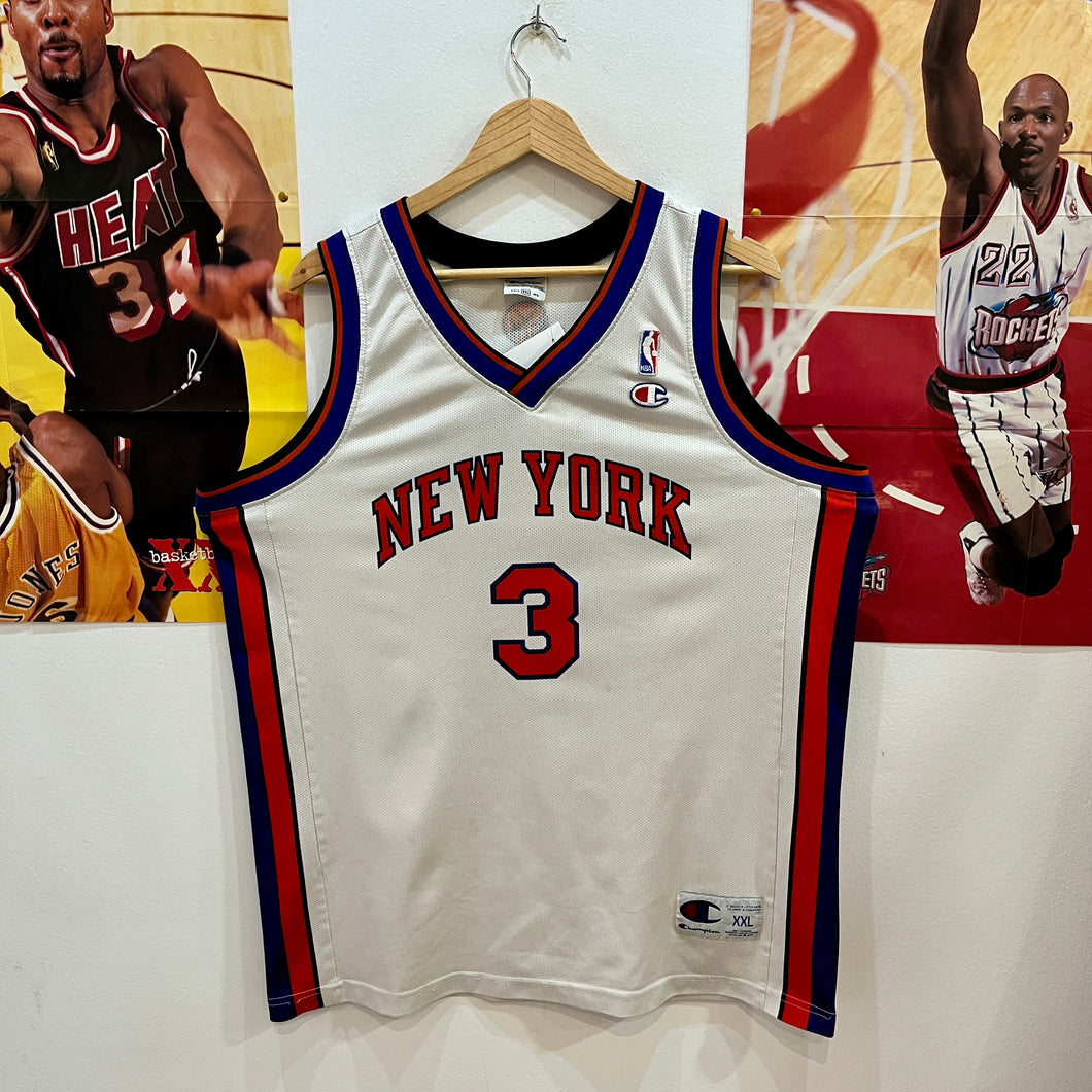 Camiseta New York Knicks Home 2003-04 Stephon Marbury #3 Champion Vintage - XL/XXL