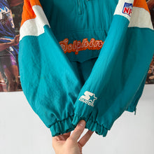 Cargar imagen en el visor de la galería, Pullover Miami Dolphins 1996 Starter Vintage - XS/S
