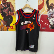 Cargar imagen en el visor de la galería, Camiseta Phoenix Suns 1996-98 Reversible Kevin Johnson #7 Champion Vintage - M
