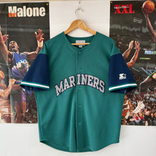 Cargar imagen en el visor de la galería, Beisbolera Seattle Mariners Starter Vintage Late 90s- L
