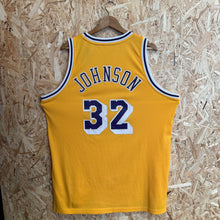 Cargar imagen en el visor de la galería, Camiseta Los Angeles Lakers Home HWC 2012 Magic Johnson #32 Adidas- L/XL
