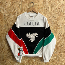 Cargar imagen en el visor de la galería, Sudadera Copa del Mundo Italia 1990 Adidas Vintage - L/XL
