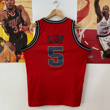 Charger l&#39;image dans la galerie, Camiseta New Jersey Nets Rewind ‘77 2004 Jason Kidd #5 Nike Vintage - L/XL
