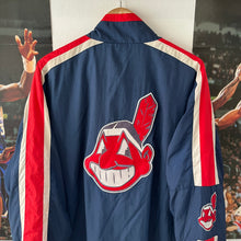 Cargar imagen en el visor de la galería, Chaqueta Ligera Cleveland Indians Starter Late 90’s Vintage - L/XL
