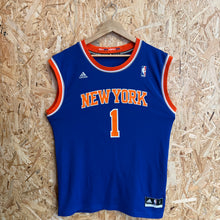 Cargar imagen en el visor de la galería, Camiseta New York Knicks Road 2012/13 Amar’e Stoudemire #1 Adidas - M/L
