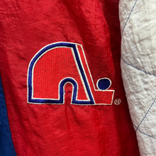 Carregar imagem no visualizador da galeria, Chaqueta Quebec Nordiques Starter 1993 Vintage Mid 90’s - L/XL
