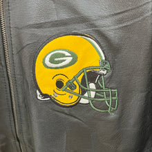 Cargar imagen en el visor de la galería, Chaqueta Cuero Green Bay Packers G-III Carl Banks Vintage Late 90’s - M/L
