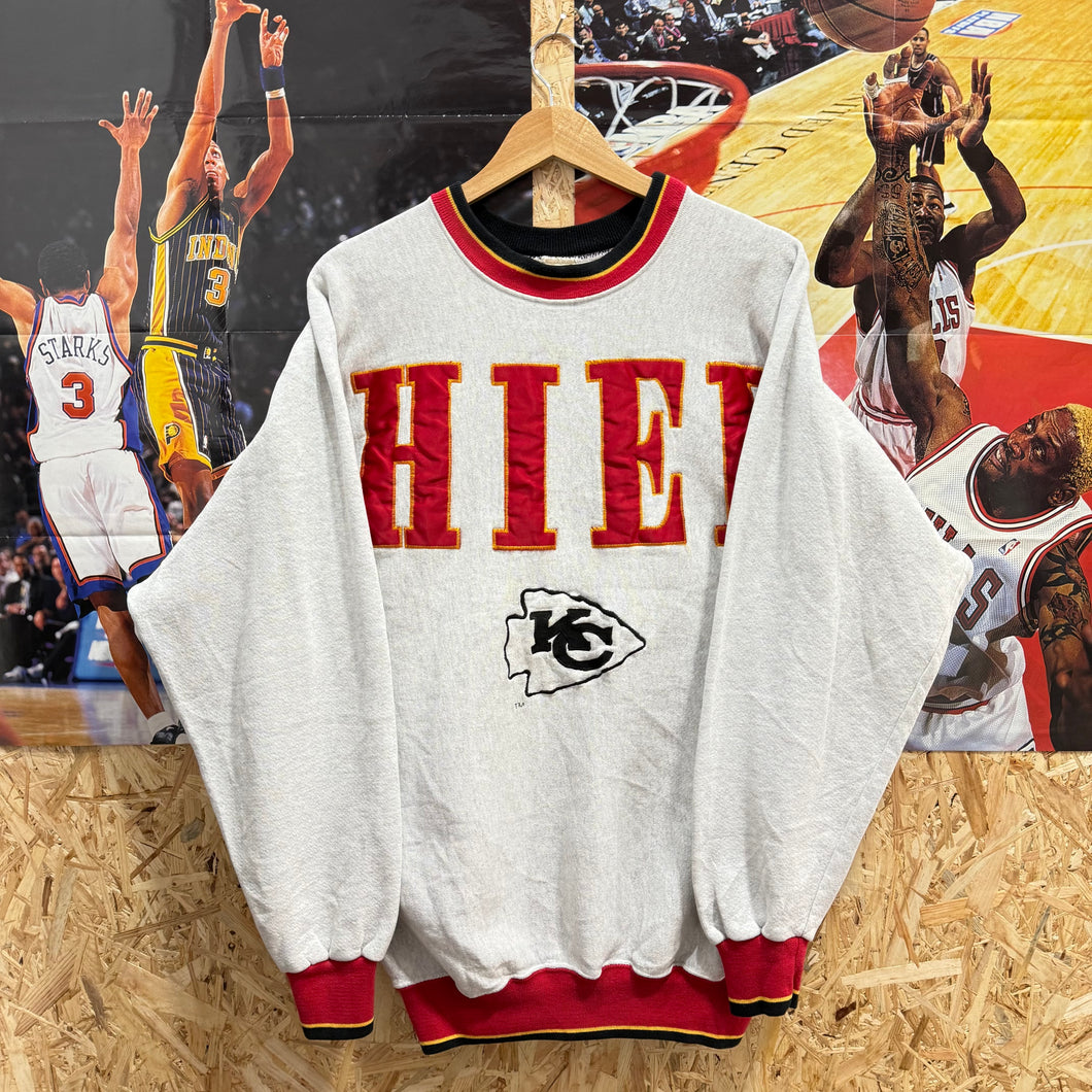 Sudadera Kansas City Chiefs “Big Spellout” Early 90s Legends Vintage - XL/XXL