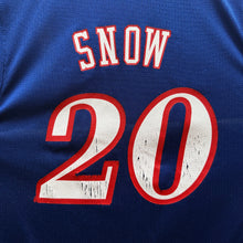 Cargar imagen en el visor de la galería, Camiseta Philadelphia 76ers Road Early 00s Eric Snow #20 Reebok Vintage - M YOUTH
