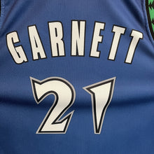 Cargar imagen en el visor de la galería, Camiseta Minnesota Timberwolves Road 2000-03 Kevin Garnett #21 Champion Vintage - L/XL
