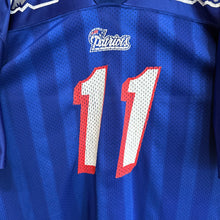 Cargar imagen en el visor de la galería, Camiseta New England Patriots 1998 Home Drew Bledsoe #11 Starter Vintage - S/M
