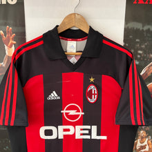 Cargar imagen en el visor de la galería, Camiseta AC Milan 2000-02 Home Adidas Vintage - M/L
