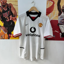 Cargar imagen en el visor de la galería, Camiseta Manchester United 2002-03 Away Nike Vintage - S/M
