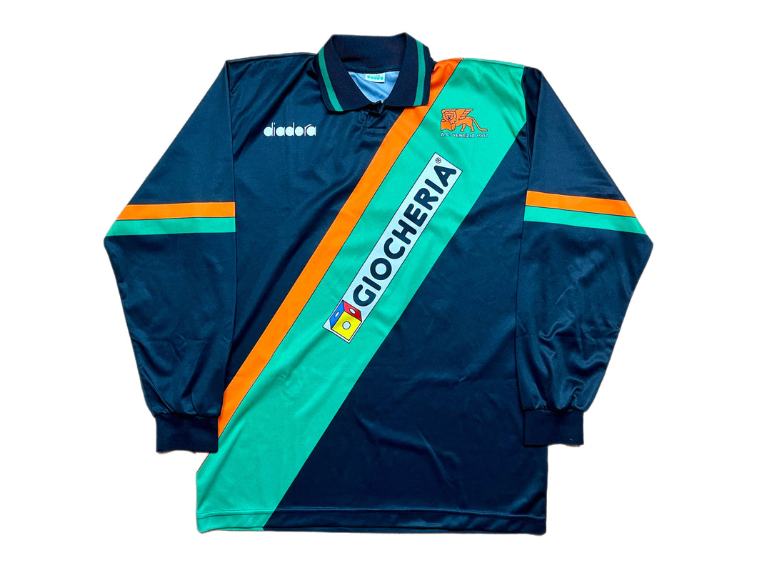 Venezia FC 1992-93 Diadora Vintage Long Sleeve T-Shirt - L/XL