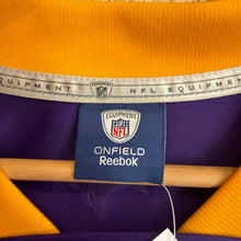 Cargar imagen en el visor de la galería, Camiseta Minnesota Vikings 2009 Home Brett Favre #4 Reebok - L/XL
