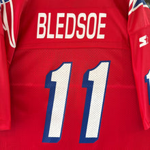 Cargar imagen en el visor de la galería, Camiseta New England Patriots 1995 Drew Bledsoe #11 Starter Vintage - 52(XL)
