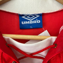 Cargar imagen en el visor de la galería, Camiseta Manchester United 1992-94 Home Umbro Vintage - XL/XXL
