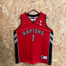Charger l'image dans la galerie, Camiseta Toronto Raptors Road 2008/10 Andrea Bargnani #7 Champion - L/XL

