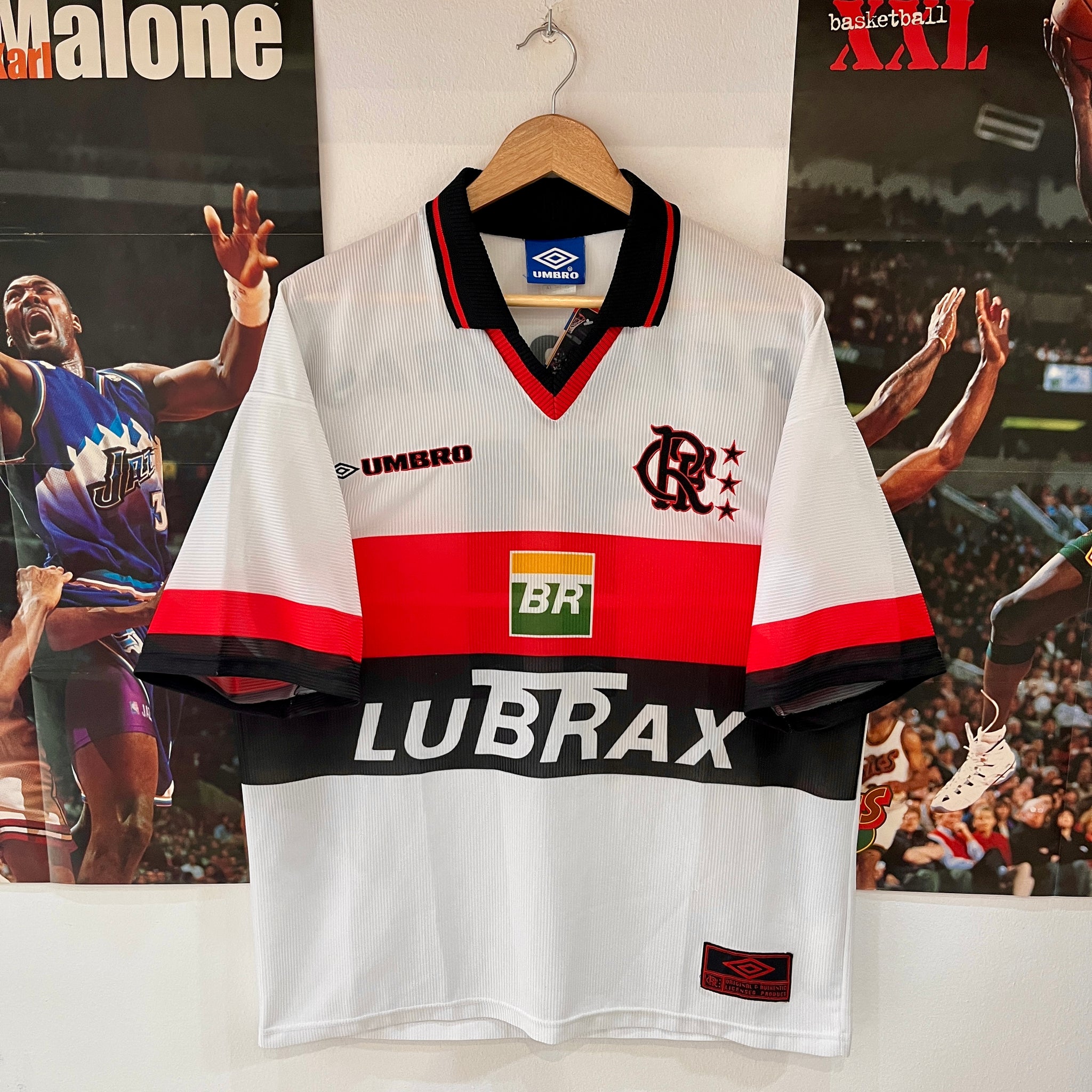 Flamengo 1999 #11 Romario Umbro Vintage Jersey - M/L