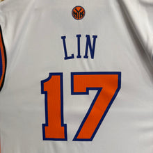 Carregar imagem no visualizador da galeria, Camiseta New York Knicks Home 2012 Jeremy Lin #17 Adidas- M/L
