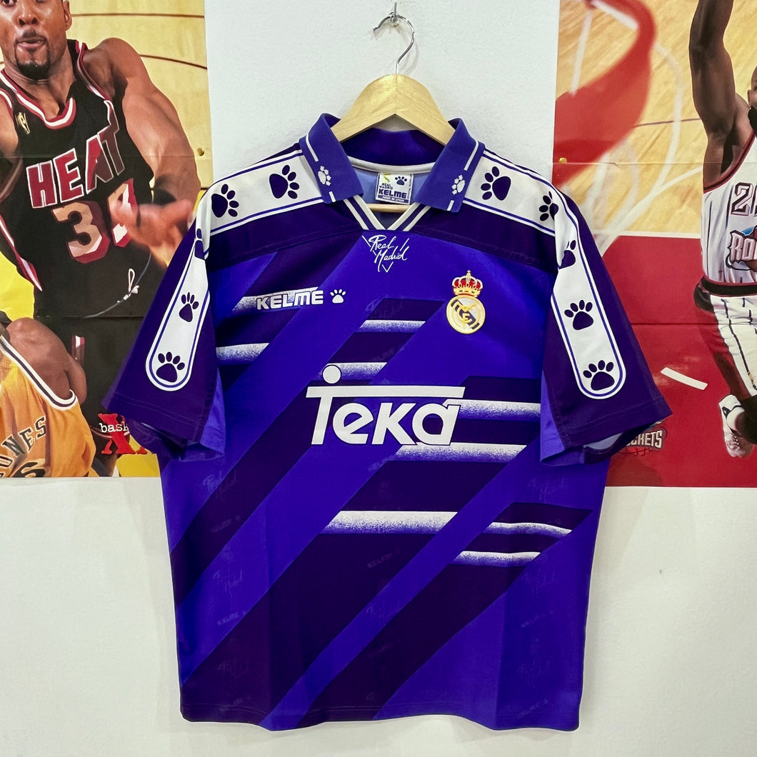Camiseta Real Madrid CF 1994-96 Away Kelme Vintage- M/L