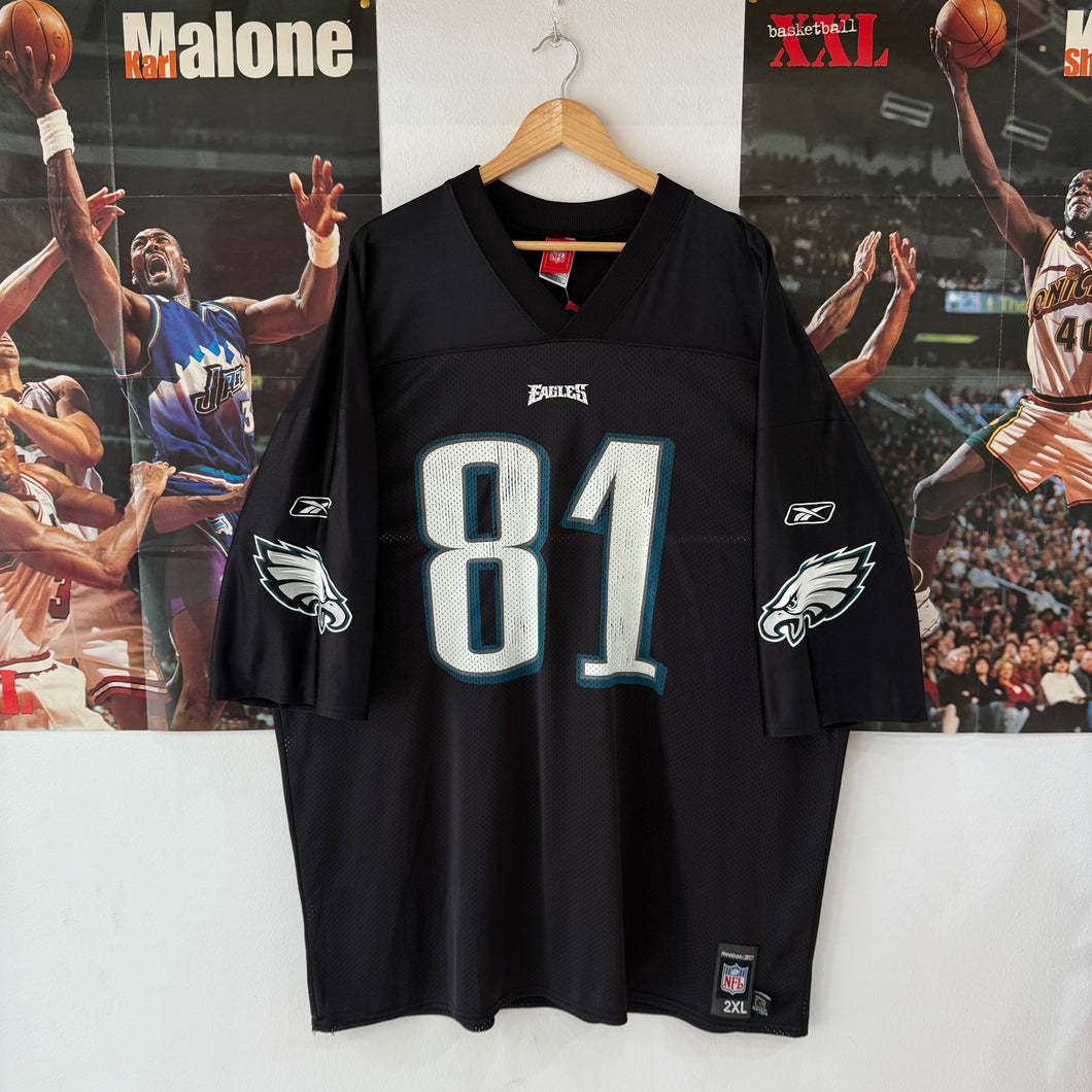 Camiseta Philadelphia Eagles 2004/05 Alternate Terrell Owens #81 Reebok Vintage - XXL/3XL