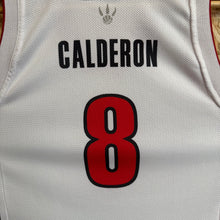 Cargar imagen en el visor de la galería, Camiseta Toronto Raptors 2005/08 Home José Manuel Calderón #8 Champion Vintage - M YOUTH
