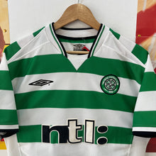 Cargar imagen en el visor de la galería, Camiseta Celtic FC 2001-03 Home Umbro Vintage - S/M
