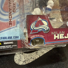 Load image into Gallery viewer, BNIB Figura Milan Hejduk Colorado Avalanche McFarlane 2003 Vintage
