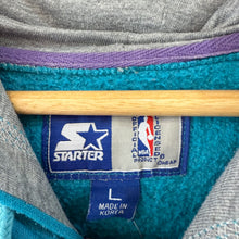 Carregar imagem no visualizador da galeria, Sudadera Charlotte Hornets Mid/Late 90s Starter Vintage - M/L
