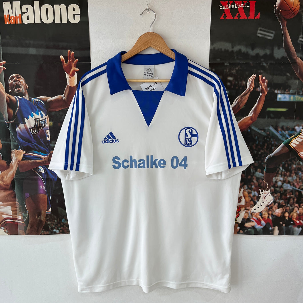 Camiseta Schalke 04 2006-07 Away Adidas - XL/XXL