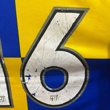 Cargar imagen en el visor de la galería, Camiseta Parma 2013-14 Away Centenario Player Issue/Match Worn Parolo #16 Errea - M/L
