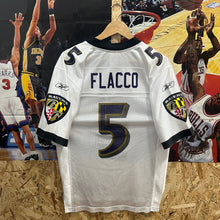 Charger l&#39;image dans la galerie, Camiseta Baltimore Ravens 2007-09 Road Joe Flacco #5 Reebok - S/M

