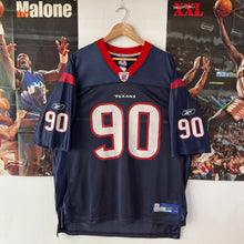 Cargar imagen en el visor de la galería, Camiseta Houston Texans 2006/08 Home Mario Williams #90 Reebok Vintage - XL/XXL
