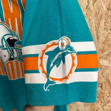 Cargar imagen en el visor de la galería, Camiseta Miami Dolphins Late 80s Garan Vintage - L/XL
