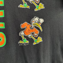 Cargar imagen en el visor de la galería, Camiseta Miami Hurricanes 1990 Jerzees Vintage - L/XL
