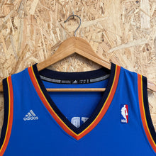 Carregar imagem no visualizador da galeria, Camiseta Oklahoma City Thunder Road 2013/14 Russell Westbrook #0 Adidas Authentic - M/L
