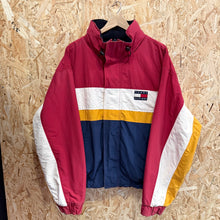 Carregar imagem no visualizador da galeria, Chaqueta Tommy Hilfiger Reversible 90’s Vintage - L/XL
