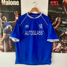 Cargar imagen en el visor de la galería, Camiseta Chelsea 1999-01 Home Umbro Vintage - XL/XXL
