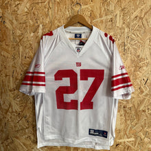 Lade das Bild in den Galerie-Viewer, Camiseta New York Giants 2005/06 Road Brandon Jacobs #27 Reebok Vintage - M/L
