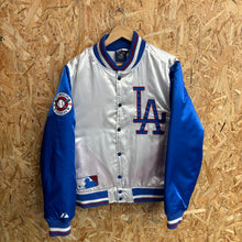 Load image into Gallery viewer, Chaqueta Bomber Satinada Los Angeles Dodgers Y2K Majestic - M/L
