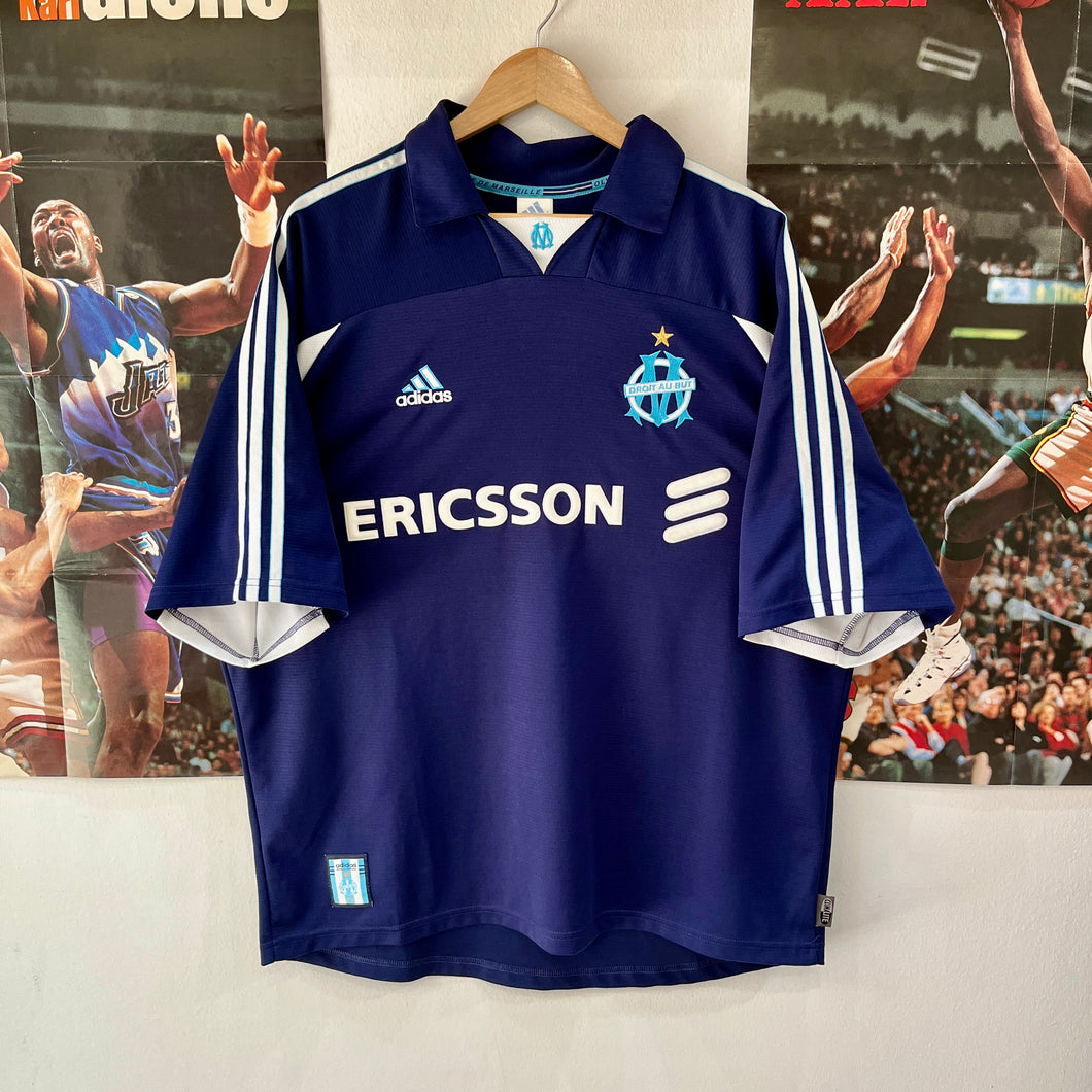 Camiseta Olympique Marseille 1999-00 Away Adidas Vintage - XL/XXL