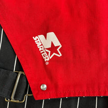 Cargar imagen en el visor de la galería, Peto Pinstripe Chicago Bulls 1992 Starter Vintage - L/XL
