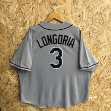 Charger l'image dans la galerie, Beisbolera Tampa Bay Rays Road Evan Longoria #3 Majestic Y2K - XL/XXL
