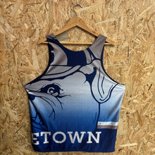Cargar imagen en el visor de la galería, Camiseta Reversible Georgetown Hoyas Dikembe Mutombo #50 90s Starter Vintage - L/XL
