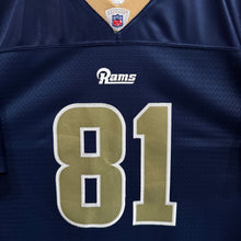 Lade das Bild in den Galerie-Viewer, Camiseta St. Louis Rams 2007/08 Home Torry Holt #81 Reebok - S/M
