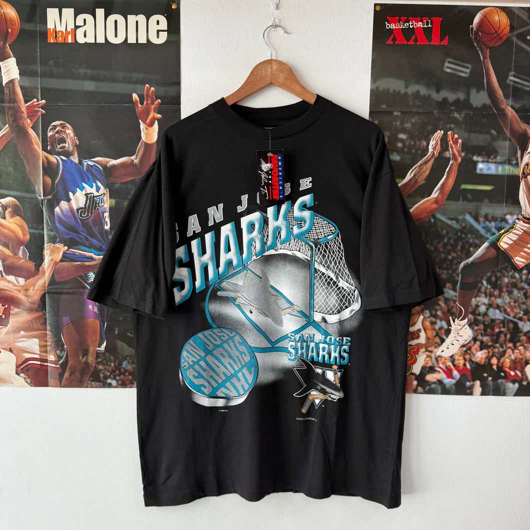 BNWT Camiseta San Jose Sharks 1994 Magic Johnson T’s Vintage - XL/XXL