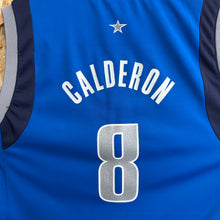 Carregar imagem no visualizador da galeria, Camiseta Dallas Mavericks Road 2013/14 José Manuel Calderón #8 Adidas - L YOUTH

